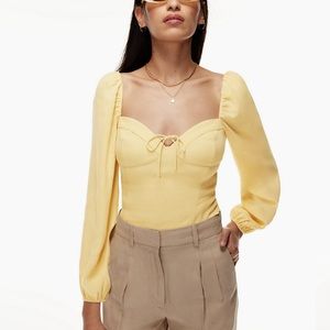 ARITZIA WILFRED NOVELLA BLOUSE